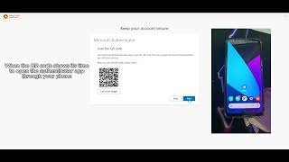 Steps on how to connect your student portal to the Microsoft Authentic