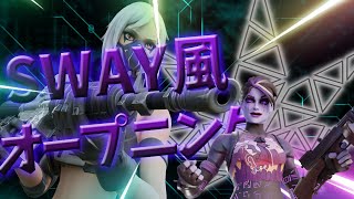 『SWAY風OP』作ってみた