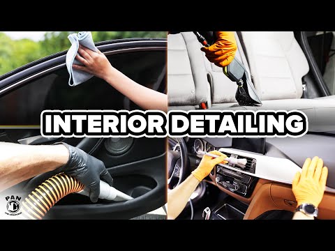 How To Clean A Car Interior From Top To Bottom!