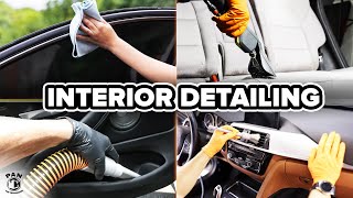 How To Clean A Car Interior From Top To Bottom!