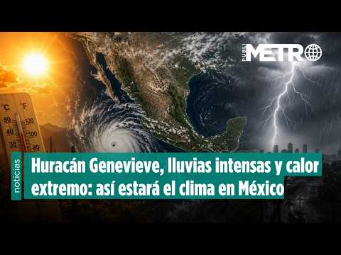 #clima || Lluvias intensas y calor extremo ponen en alerta a varios estados de México