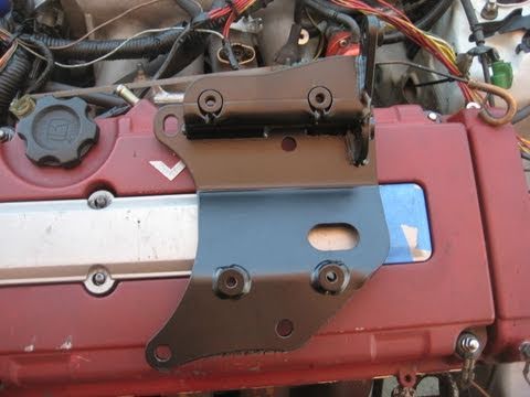 Part 5: Innovative AC Bracket installed on B20vtec!