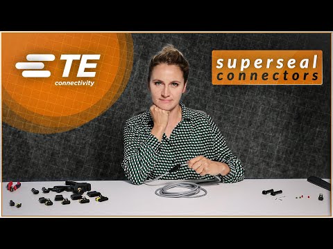 Superseal Waterproof Connectors [How to crimp and connect]