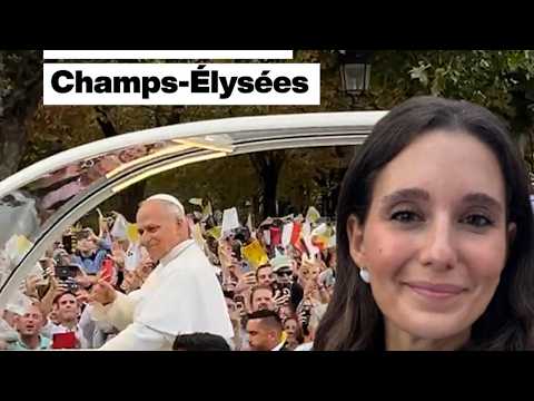 Pope Leo XIV 600,000 people gather for Mass on the Champs-Élysées