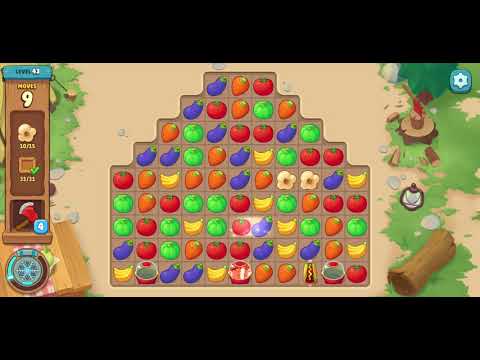 We Bare Bears Match3 Repairs Level 43 - No Boosters