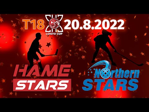 T18 Loisto Cup. Häme Stars - Northern Stars 20.8.22. Sport Garden, Turku