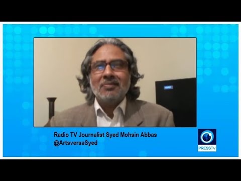 U.S. WWIII provocation: General Soleimani funeral- PressTV rolling news Syed Abbas, Tony Gosling