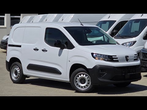 NEW 2024 Facelift Peugeot Partner L1 1.5 BlueHDi 100 Icy White (Digital Rearview Mirror)