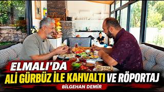 Bilgehan Demir'in Ali Gürbüz'ün Elmalı Yayla Evindeki Efsane Kahvaltı 