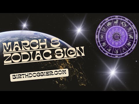 March 8 Sign