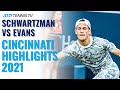 Dan Evans vs Diego Schwartzman: Great Shots And Drama | Cincinnati 2021 Highlights
