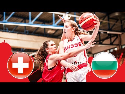 Switzerland v Bulgaria - Full Game - FIBA U18 Women's European Championship Division B 2018