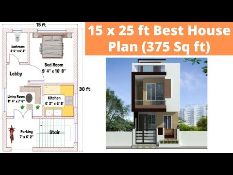 15x30 House Plan 15 x 30 Ghar Ka Naksha Small House Plans Design 450 sq ft house Plans