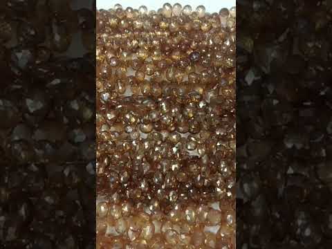 Champagne Topaz Tear Drops Mystic Coating Natural Topaz Stone