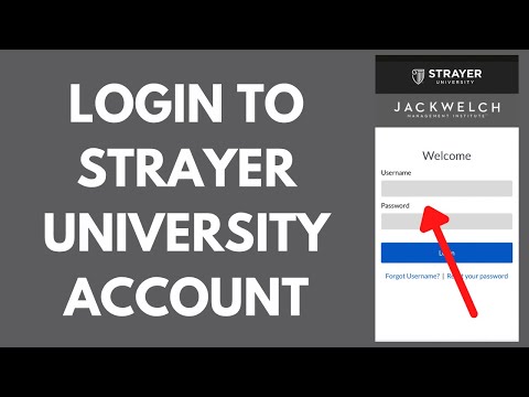Login Strayer