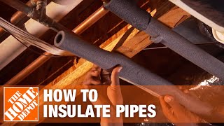 How to Insulate Pipes: Weatherization Tips | The Home Depot
