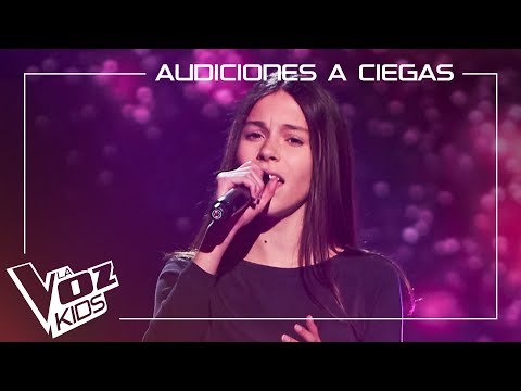 Vera Lukash - Je t'aime | Blind auditions | The Voice Kids Spain 2024
