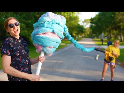 Hands in the Air, I Have a Cotton Candy Gun!