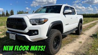New Floor Mats For The Tacoma | Autosaver88 2016-2023 Toyota Tacoma Floor Mats