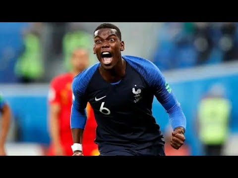 Paul Pogba's  goal vs Croatia in the world cup final