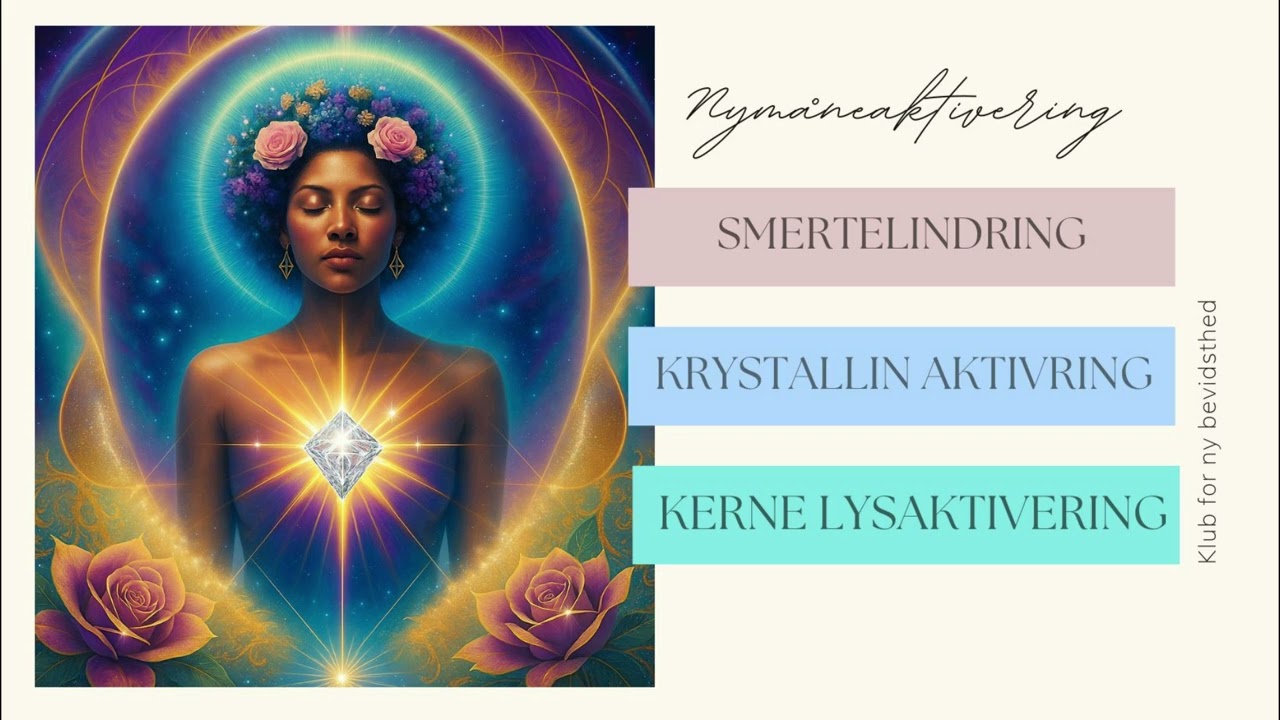 Smertelindring gennem superposition og aktivering af krystallin energi - Nymåneaktivering