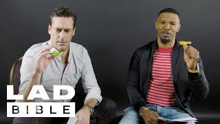 Jamie Foxx And Jon Hamm: The Baby Driver Stars Really Don&#39;t Like Fidget Spinners