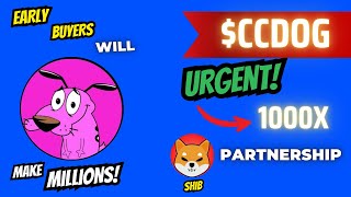 🚨NEWEST 1000X DOG MEMECOIN🚨 CCDOG IS THE MOST *UNDISCOVERED* DOG MEMECOIN TO CREATE MILLIONAIRES!!