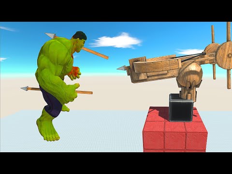 GIANT BALLISTA WHO CAN ESCAPE? - Animal Revolt Battle Simulator