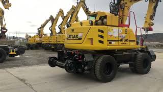 Atlas 1604 ZW rail excavator | Image 4 - Machineryline