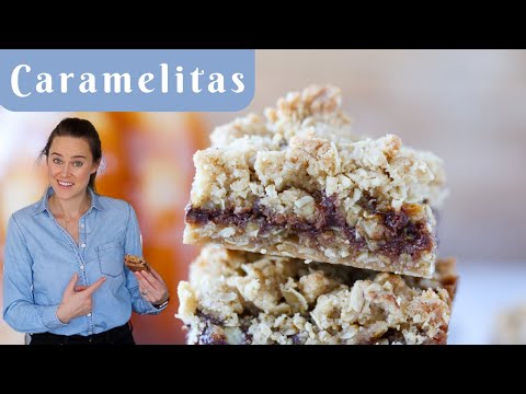 CARAMELITAS: The caramel oat bars recipe for caramel-lovers!