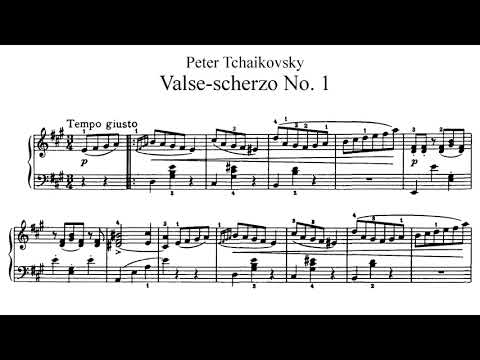 Петр Чайковский / Pyotr Tchaikovsky: Вальс-скерцо, Op.7 (Valse-Scherzo)