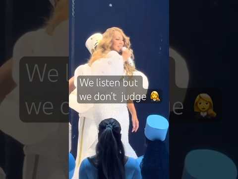 Mariah Carey does her viral "It’s Time" at the beginning of her show #mariahcarey #christmas