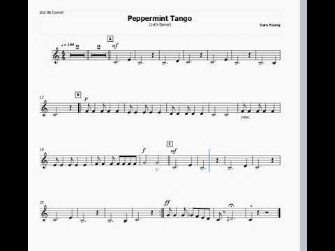 Peppermint Tango Cornet 2