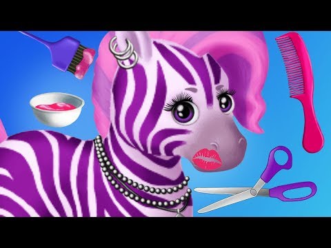 Fun Pony Sisters Hair Salon 2 - Animal Horse Care Makeup, Dress Up Makeover Kids & Girls Games