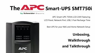 Best UPS for Synology and QNAP NAS - APC Smart UPS SMT750i