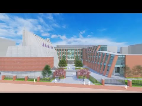 立教小学校新校舎建設計画（2026年8月竣工予定）完成イメージ動画
