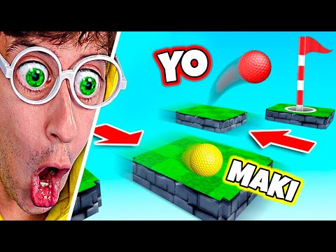 HOYO TROLL vs Hermano 😂⛳! (imposible) - Golf Gang TEKENDO