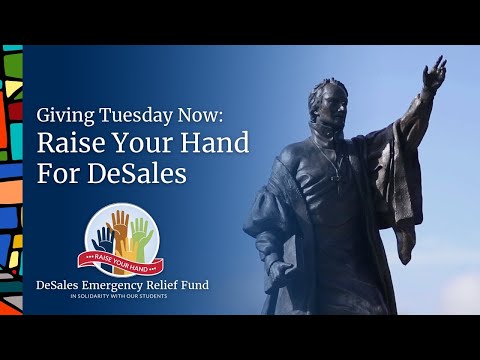 Giving Tuesday Now: Raise Your Hand For DeSales University