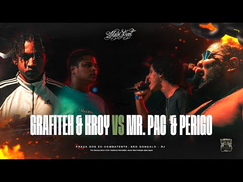 KROY & GRAFITEH VS MR PAC & PERIGO | 2 FASE | Batalha do Tanque | RJ