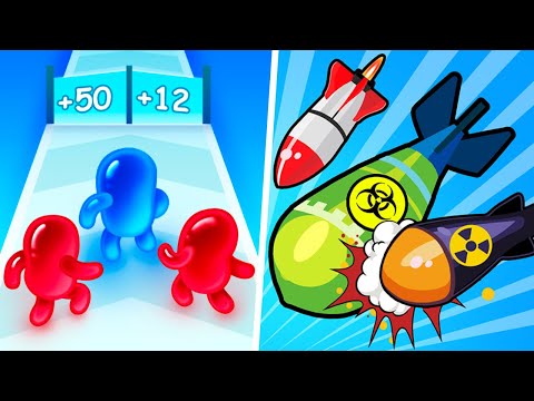 New Evolution: play 117-1112 Games in Join Blob Clash 3D, Evolving Bombs  - Mobile Games Walkthrough