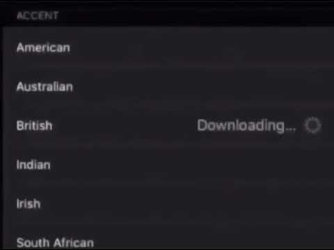 Siri voice accent british meme