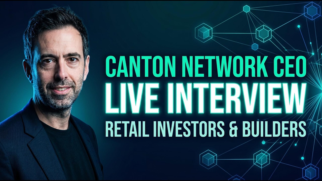 🔴 LIVE: Canton Network CEO Yuval Rooz — Ask Your Questions Now