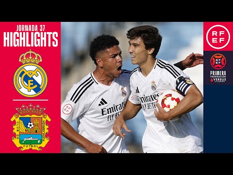 Resumen #PrimeraFederación | Real Madrid Castilla 4-0 CF Fuenlabrada | Jornada 37 | Temporada 24/25