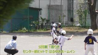 ジュニア練習試合対朝霞スリースターズ