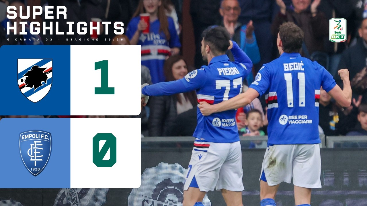 Sampdoria vs Empoli Highlights