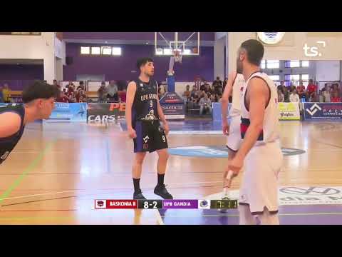 LIGA EBA 2021/2022 PLAY OFF BASKONIA VS  UPB GANDIA FINAL PARA ASCENDERA LA  LEB PLATA