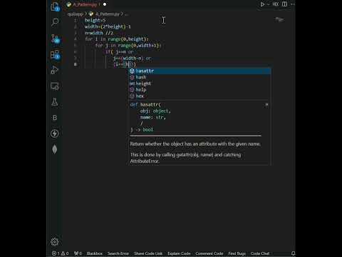 Day 1 Of Printing Alphabet A Star Pattern In Python Python Pythonprogramming Python3