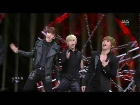 U-kiss [Standing Still] @SBS Inkigayo Popular song 20130317