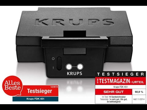 Sandwichmaker | Krups FDK451 | gebraucht bei Amazon gekauft | Jim Butcher