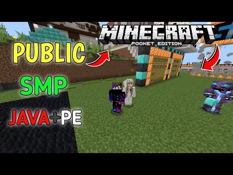 MINECRAFT NEW PUBLIC SURVIVAL SMP JOIN NOW MCPE/JAVA & BEDROCK 1.19...